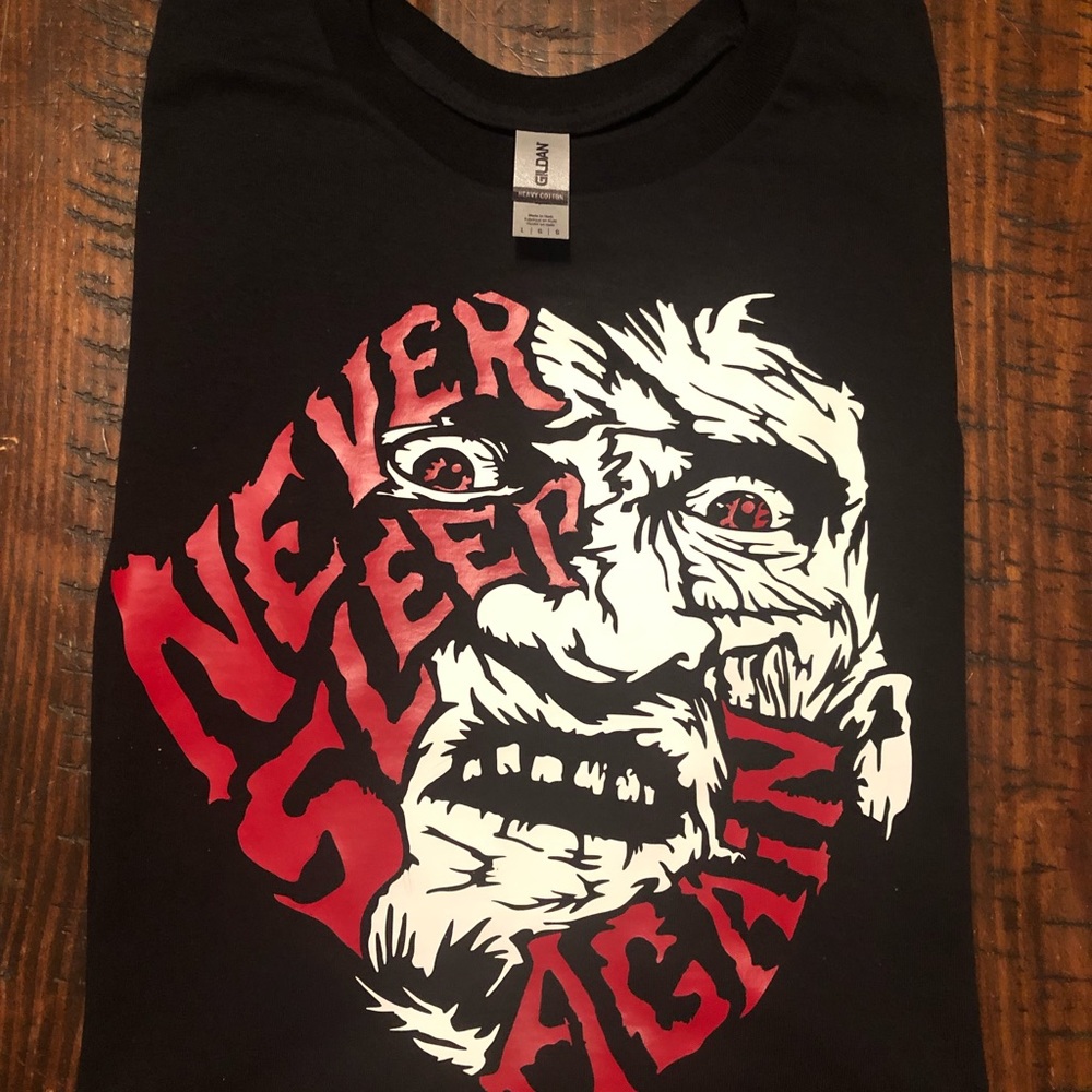 Awesome Horror Freddy Krueger Never Sleep Again T-shirt